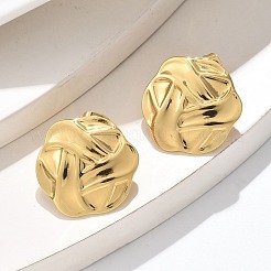 Серьги-гвоздики из нержавеющей стали 304&nbsp;EJEW-U047-26G