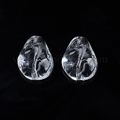 Прозрачные акриловые бусины&nbsp;X-TACR-N009-35