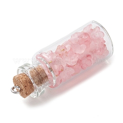 6шт подвески из стеклянных бутылок&nbsp;PALLOY-JF03694