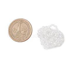 3шт 3 цвета подвески из гальванического стекла&nbsp;PALLOY-MZ00829