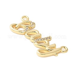 Латунные микропрозрачные кубические циркониевые соединения&nbsp;KK-D357-03E-G