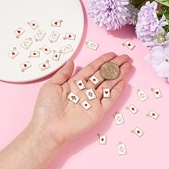 30шт 3 стиля подвески из сплава с эмалью&nbsp;ENAM-YW0004-97A