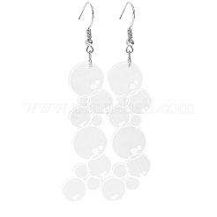 Висячие серьги из акрила в форме пузырьков&nbsp;FS-WG02476-01
