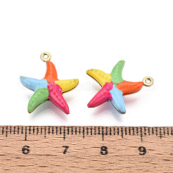 Подвески из нержавеющей стали 304 с эмалью&nbsp;STAS-T068-14B