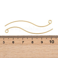 Латунная фурнитура для серег&nbsp;KK-A274-17C-G