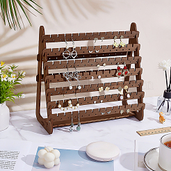 Одноуровневые деревянные подставки для сережек&nbsp;EDIS-WH0041-04