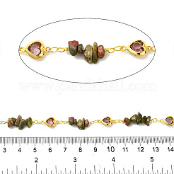 Латунные соединительные цепи ручной работы&nbsp;CHC-L053-04G-06