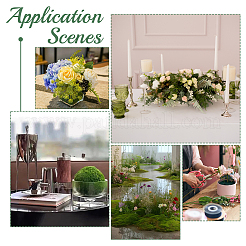 8 шт. полукруглый цветок из пенопласта&nbsp;DIY-OC0014-45