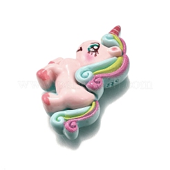 Кабошоны из непрозрачной смолы «единорог»&nbsp;CRES-F034-03