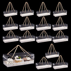 18 комплект 3-х видов переносных прозрачных пластиковых коробок-держателей для сэндвичей в виде рулета&nbsp;CON-NB0002-13