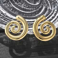 Серьги-гвоздики из нержавеющей стали 304 для женщин&nbsp;LS-EJEW-L296-007G-02