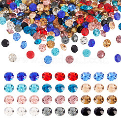 Заостренные заднее стекло горный хрусталь кабошоны&nbsp;RGLA-YS0001-04C