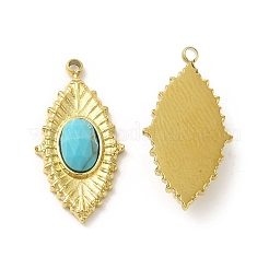 Природные бирюзовый подвески&nbsp;STAS-J401-VC671