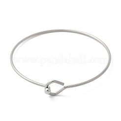 Браслеты из нержавеющей стали 304 для женщин&nbsp;BJEW-C088-01P
