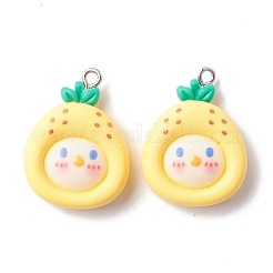 Подвески из непрозрачной смолы&nbsp;CRES-I027-14P