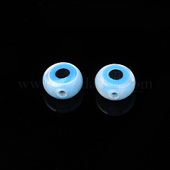 Натуральные белые бусины из перламутровых ракушек SSHEL-N034-51A-01