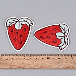 Клубничные аппликации&nbsp;DIY-N007-07