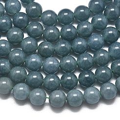 Натуральный Malaysia нефритовые бусы пряди&nbsp;G-L645-C01-8mm-09