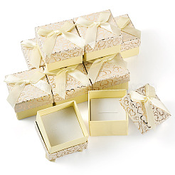 Бант картон бумага кольца подарочные коробки для хранения&nbsp;CON-TAC0001-16F