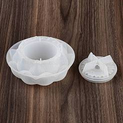 Силиконовые Молды для хранения цветов лотоса своими руками&nbsp;LS-DIY-Q037-02