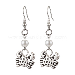 6 пара сережек-подвесок из сплава в тибетском стиле&nbsp;EJEW-JE06434