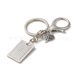 Брелки для игральных карт из сплава&nbsp;LS-KEYC-A013-01B-01