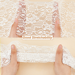 Кружевная отделка из полиэстера&nbsp;SRIB-GF0001-23