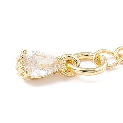 Латунный удлинитель цепи из циркония&nbsp;KK-C238-06G