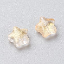 Гальванические стеклянные бусины&nbsp;EGLA-E059-G09