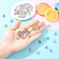 30шт 3 цвета подвески из сплава стекла&nbsp;FIND-YW0011-24A