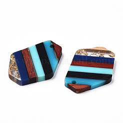 Подвески из смолы и ореха&nbsp;RESI-N039-17