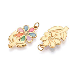 Подвески из нержавеющей стали 304 с эмалью&nbsp;STAS-T069-58