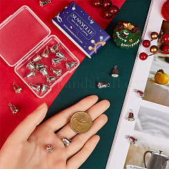 30 шт. подвески-колокольчики из сплава в тибетском стиле&nbsp;FIND-SC0008-14