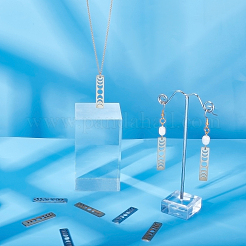 12 шт. подвески из нержавеющей стали 201 двух цветов&nbsp;STAS-DC0005-06