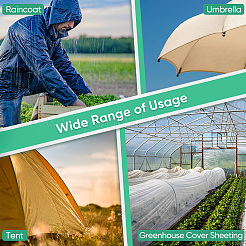 Водонепроницаемая полиэтиленовая пластиковая пленка для ремонта теплицы&nbsp;DIY-WH20013-25B