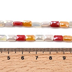 Стеклянные бусины с гальваническим покрытием &nbsp;EGLA-D300-05-06