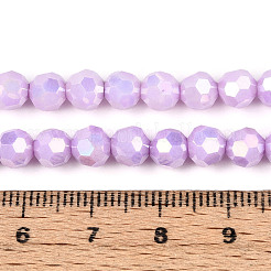 Антикоррозийные гальванические стеклянные бусины&nbsp;X-EGLA-T021-6mm-15-02