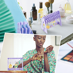 1 комплект непрозрачных акриловых подставок для сережек&nbsp;EDIS-PH0001-54B