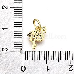 Стойки обшивки латунь микро проложить Циркон подвеску&nbsp;KK-K401-69G