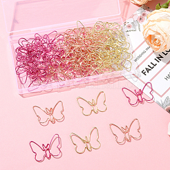 60 шт. 3 цвета железные скрепки&nbsp;AJEW-SP0003-03