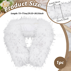 1 шт. отделка воротника из искусственного меха шенилла для декора и шитья&nbsp;FIND-BC0019-22B