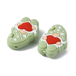 Пищевые экологически чистые силиконовые бусины&nbsp;LS-SIL-WH0002-52E