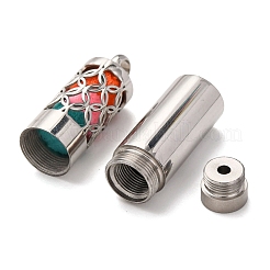 Подвески для открывающихся флаконов духов из нержавеющей стали 304&nbsp;STAS-D097-12P-01