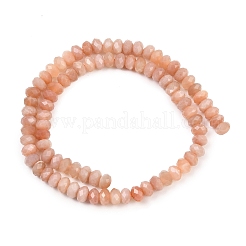 Натуральный Sunstone бисер пряди&nbsp;G-C259-A39-5x8mm