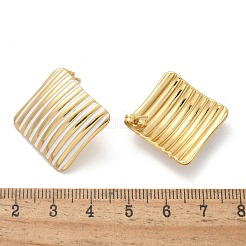 Серьги-гвоздики из нержавеющей стали 304&nbsp;LS-EJEW-A130-03A-G