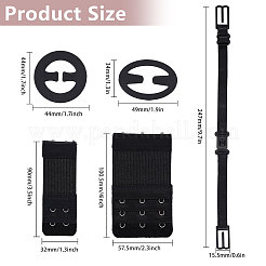 3 шт. нейлоновые нескользящие бретели для бюстгальтера&nbsp;FIND-BC0005-67