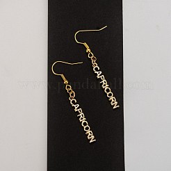 24шт 12 стильные золотые латунные подвески&nbsp;KK-LS0001-45