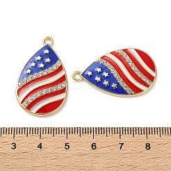 Подвески из сплава с эмалью ко дню независимости&nbsp;ENAM-I069-01G-01