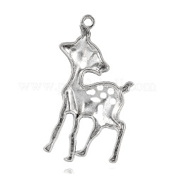 Олень тибетский стиль сплава большие кулоны&nbsp;TIBEP-F061-01AS