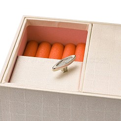 Картонные коробки для музыкальных украшений с рукояткой CON-M008-02